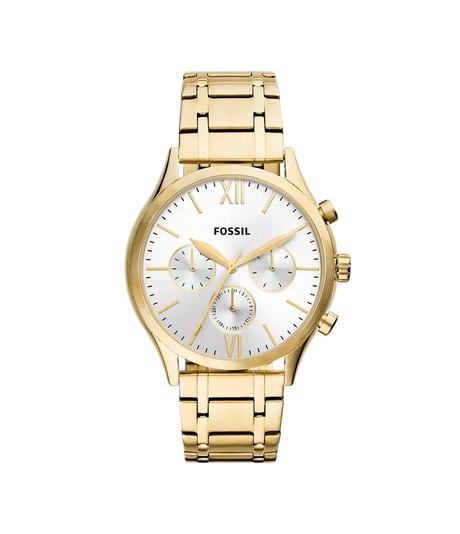 Fossil Fenmore Reloj Análogo para Hombre Pulsera de Metal