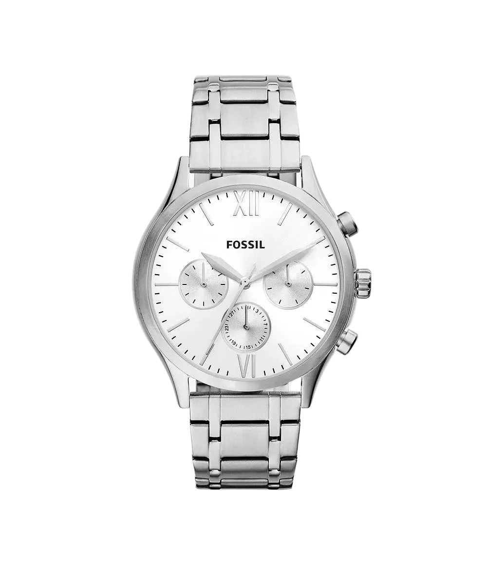 Fossil Fenmore Reloj Análogo para Hombre Pulsera de Metal
