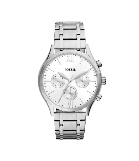 Fossil Fenmore Reloj Análogo para Hombre Pulsera de Metal
