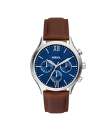 Fossil Fenmore Multifunction Reloj para Hombre Pulsera de Cuero Análogo