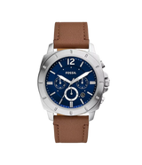 Fossil Privateer Reloj Análogo para Hombre Pulsera de Cuero