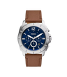 Fossil Privateer Reloj Análogo para Hombre Pulsera de Cuero