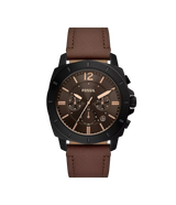 Fossil Privateer Reloj Análogo para Hombre Pulsera de Cuero