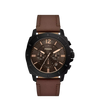Fossil Privateer Reloj Análogo para Hombre Pulsera de Cuero