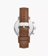 Reloj Fossil Rhett de caballero pulsera de piel