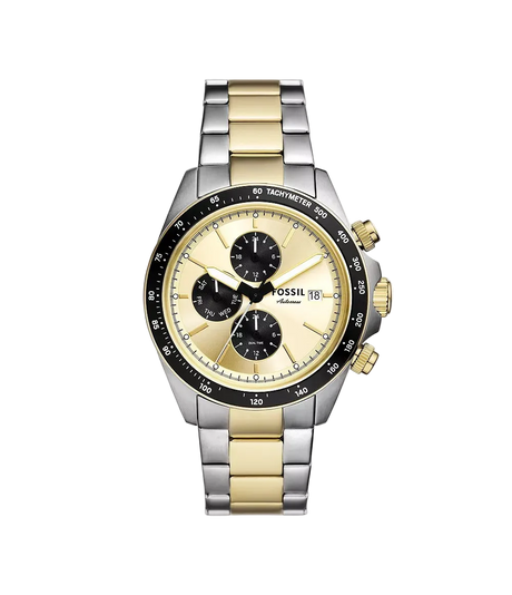 Fossil Autocross Reloj para Caballero Pulsera de Metal Análogo
