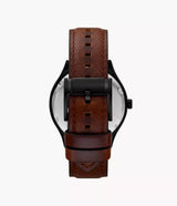 Fossil Fenmore Multifunction Reloj para Hombre Pulsera de Cuero Análogo