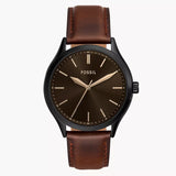Fossil Fenmore Multifunction Reloj para Hombre Pulsera de Cuero Análogo