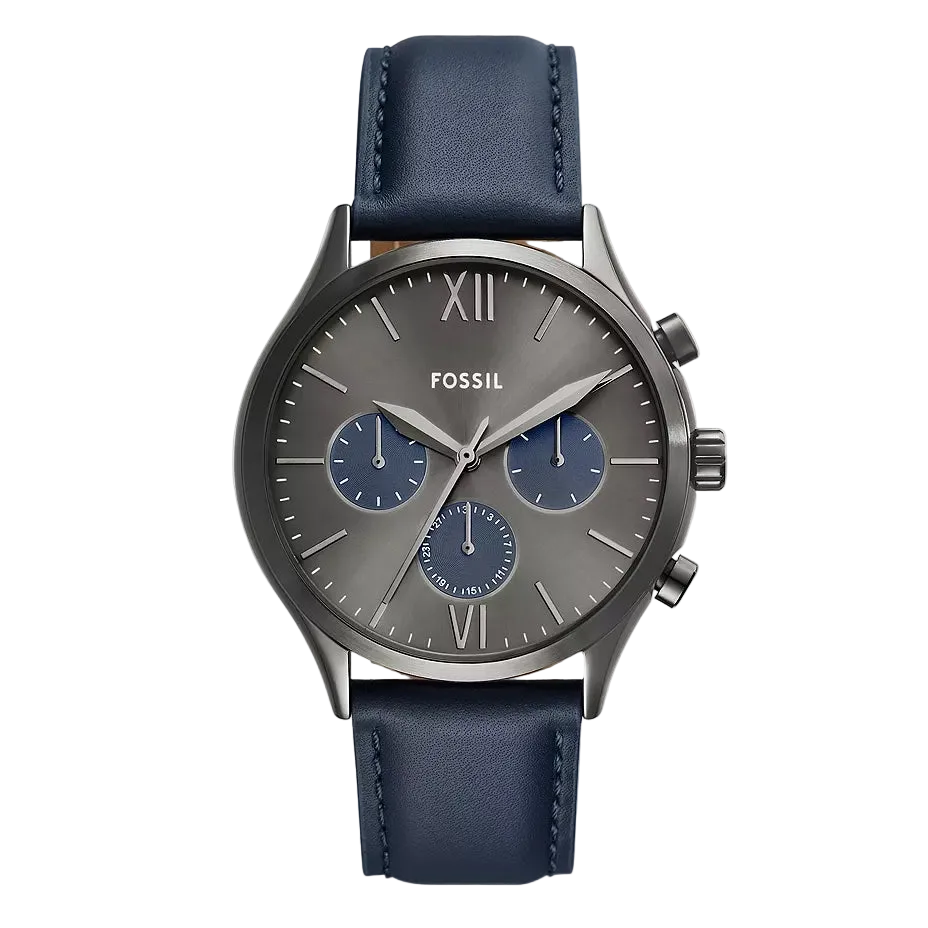 Fossil Fenmore Multifunction Reloj para Hombre Pulsera de Cuero Análogo
