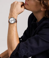 Reloj Fossil Rhett de hombre correa de piel 43 mm