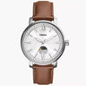 Reloj Fossil Rhett de hombre correa de piel 43 mm