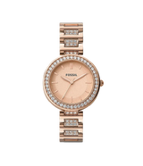 Fossil Karli Reloj Análogo para Mujer Pulsera de Metal