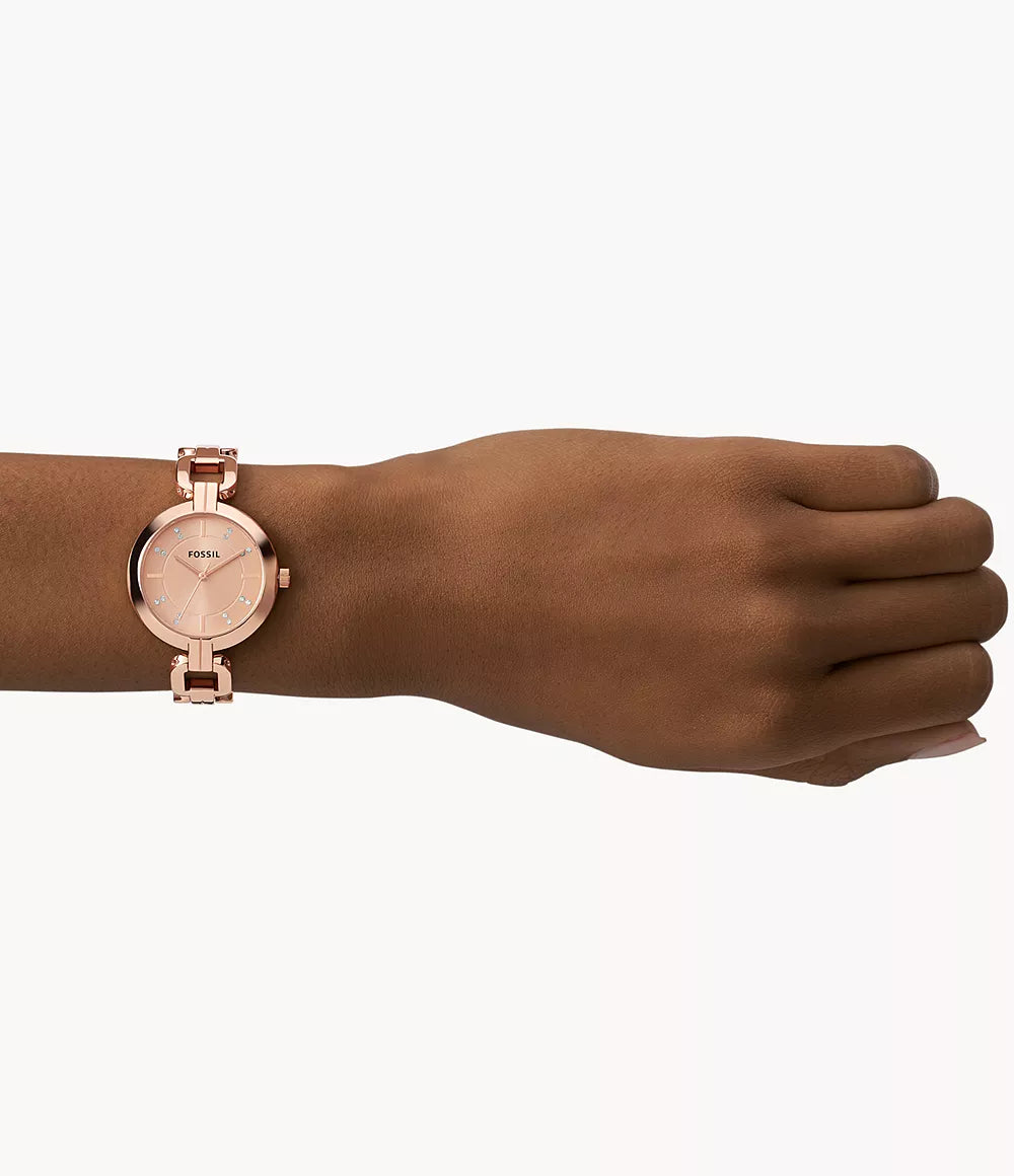 Reloj Fossil Kerrigan de dama pulsera de metal