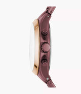 Reloj Fossil Modern Courier Análogo para Mujer Banda de Metal