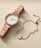 Reloj Fossil Tillie de mujer correa de metal 36 mm