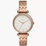 Reloj Fossil Tillie de mujer correa de metal 36 mm