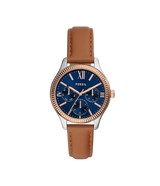 Reloj Fossil Rye Análogo para Señorita Pulsera de cuero