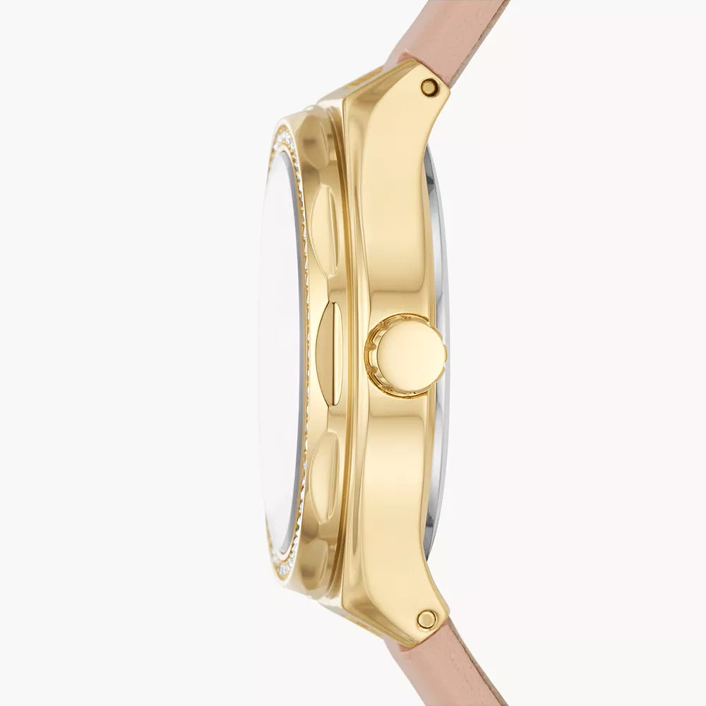 Reloj Fossil Eevie de dama banda de piel 30 mm