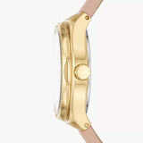 Reloj Fossil Eevie de dama banda de piel 30 mm