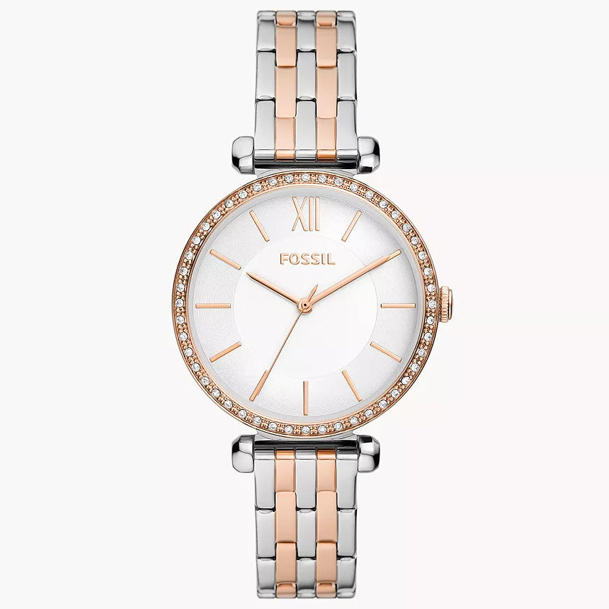 Reloj Fossil Tillie de mujer corra de metal 36 mm