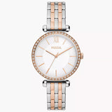 Reloj Fossil Tillie de mujer corra de metal 36 mm