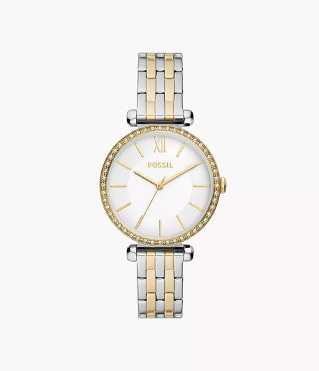 Reloj Fossil Tillie de mujer corra de metal 36 mm
