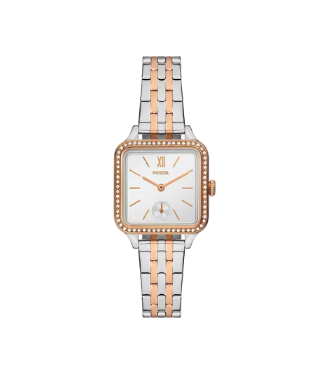 Fossil Colleen Reloj Análogo para Mujer Pulsera de Metal