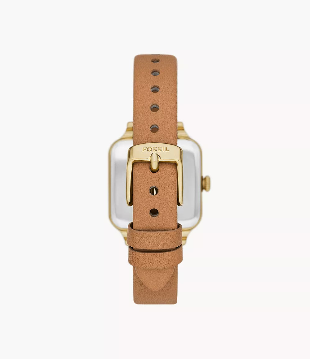 Reloj Fossil Colleen de mujer banda de cuero 28 mm