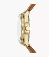 Reloj Fossil Eevie de dama banda de piel 30 mm
