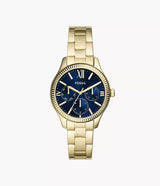 Reloj Fossil Rye de dama pulsera de metal