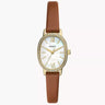 Reloj Fossil Prenny de dama pulsera de piel 23 mm