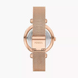 Reloj Fossil Tillie de dama pulsera mesh 36 mm
