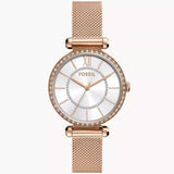 Reloj Fossil Tillie de dama pulsera mesh 36 mm