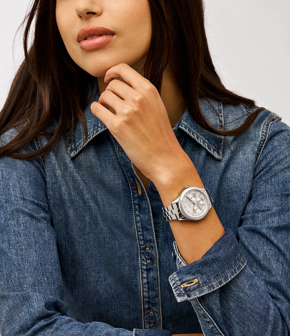 Reloj Fossil Brynn para dama pulsera de acero inoxidable