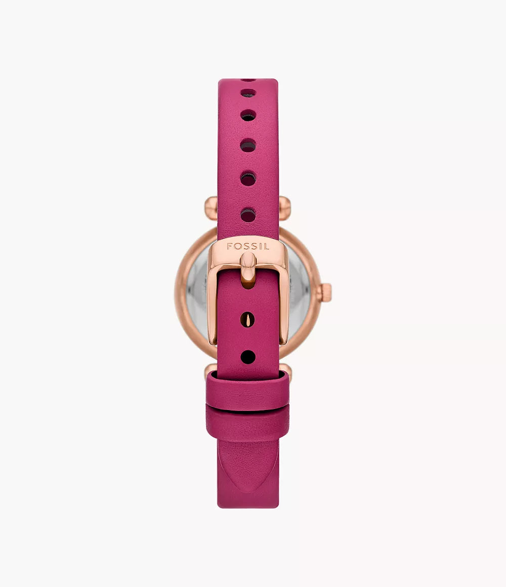 Reloj Fossil Tillie de mujer banda de caucho