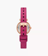 Reloj Fossil Tillie de mujer banda de caucho
