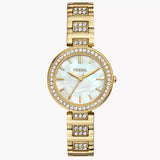 Fossil Karli Reloj Análogo para Mujer Pulsera de Metal