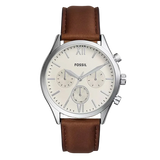 Fossil Fenmore Multifunction Reloj para Hombre Pulsera de Cuero Análogo