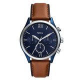 Fossil Fenmore Multifunction Reloj para Hombre Pulsera de Cuero Análogo