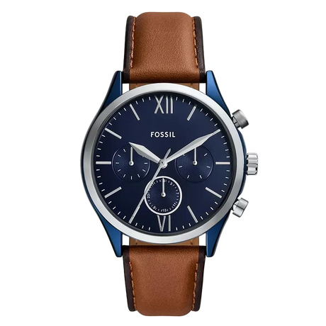 Fossil Fenmore Multifunction Reloj para Hombre Pulsera de Cuero Análogo
