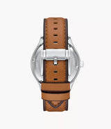 Fossil Fenmore Multifunction Reloj para Hombre Pulsera de Cuero Análogo