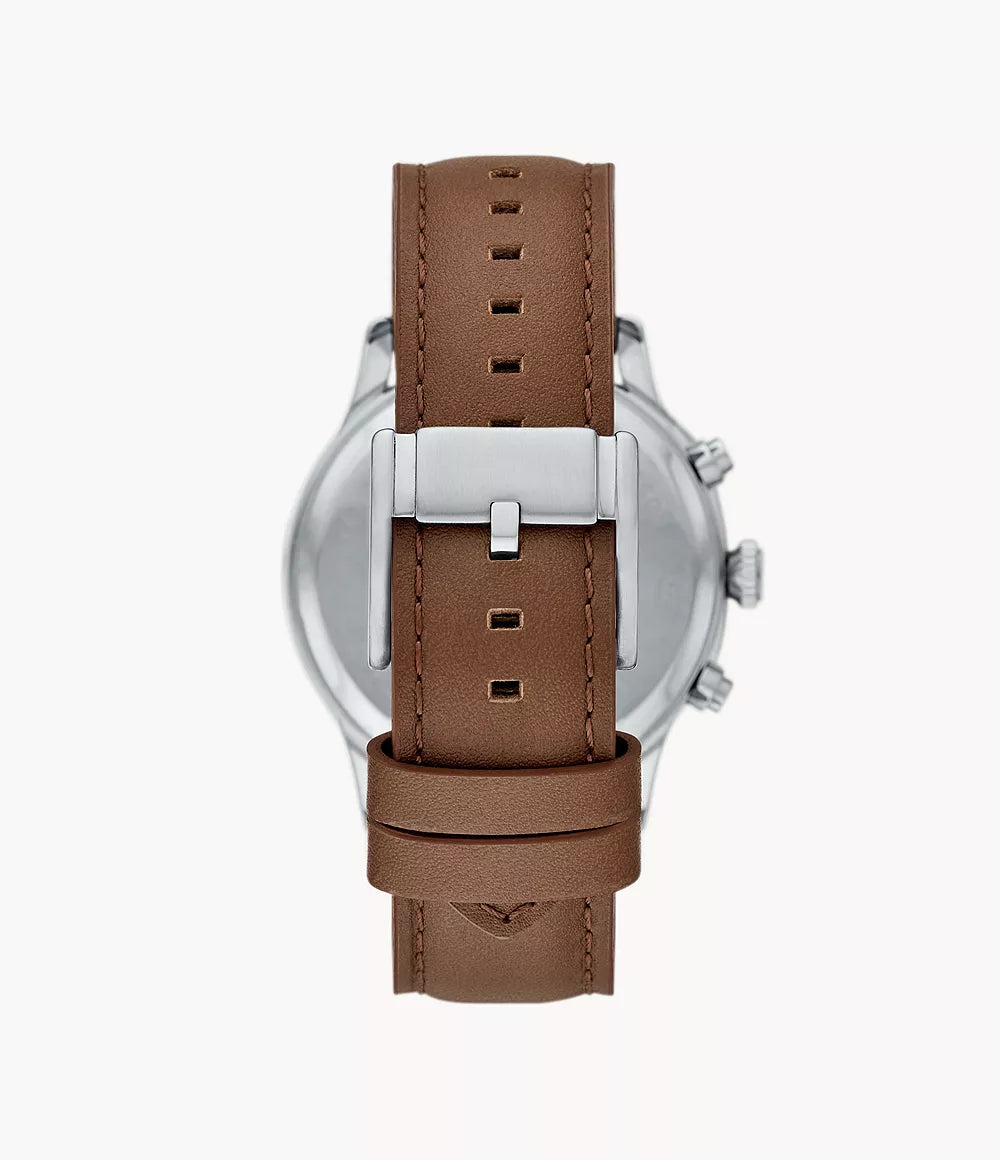 Reloj Fossil Bennett de hombre pulsera de piel 45 mm