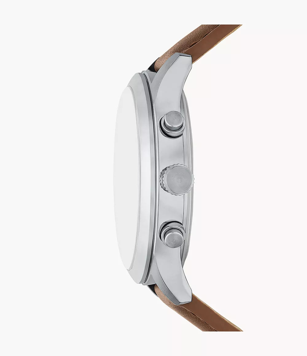 Reloj Fossil Bennett de hombre pulsera de piel 45 mm