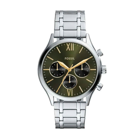 Fossil Fenmore Reloj Análogo para Hombre Pulsera de Metal