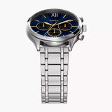 Fossil Fenmore Reloj Análogo para Hombre Pulsera de Metal