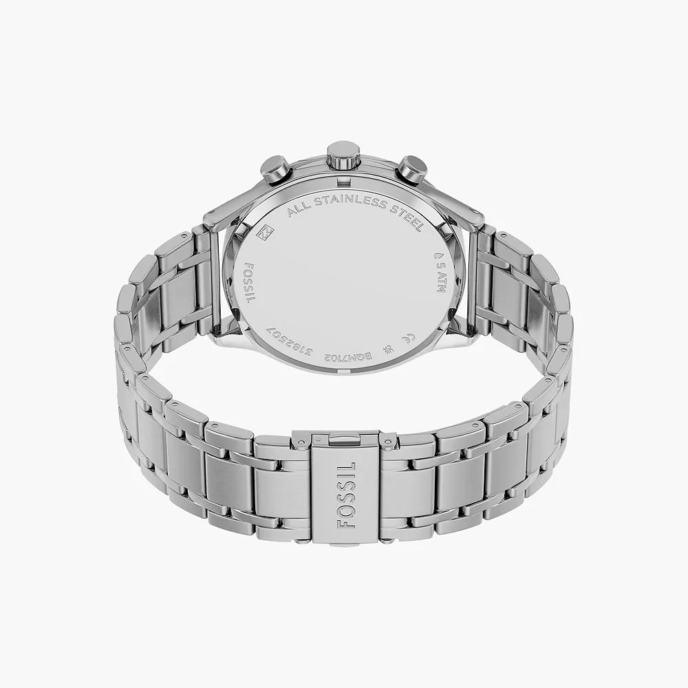 Fossil Fenmore Reloj Análogo para Hombre Pulsera de Metal