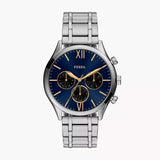 Fossil Fenmore Reloj Análogo para Hombre Pulsera de Metal
