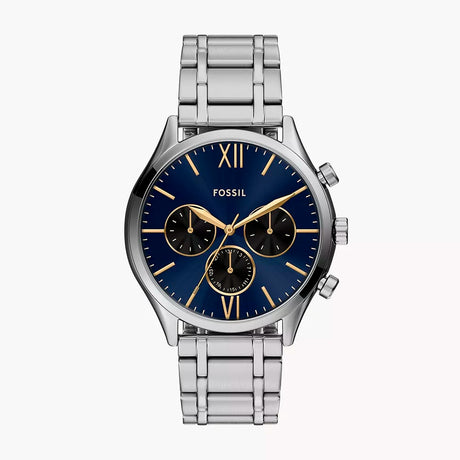 Fossil Fenmore Reloj Análogo para Hombre Pulsera de Metal