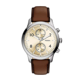 Reloj Fossil Bennett de hombre pulsera de piel 45 mm