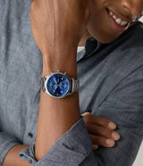 Reloj Fossil Bennett de hombre pulsera de metal 45mm